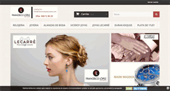 Desktop Screenshot of franciscolopezjoyeros.com